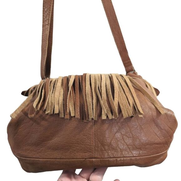 The Sak Brown Fringe Crossbody Bag - Picture 4 of 12